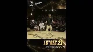 JUSTE DEBOUT GOLD | Hip-Hop Battle TOP 16 | Les Twins LARRY vs MAJID | 2023.12.16