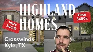 Crosswinds Kyle TX Home Tour | Highland Homes Under $500K