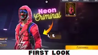 UPCOMING NEON CRIMINAL BUNDLE FREE FIRE 😍 NEW OB35 UPDATE CHANGES 🥰