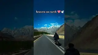 Most Beautiful Road in the World? 🌍 | Passu Cones View, Hunza Pakistan 🇵🇰#HunzaValley #PassuCones