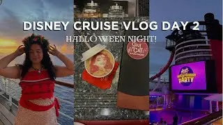 Disney Cruise Halloween Night! 🎃 Palo Brunch, Trick-or-Treating, & Mickey's Mousequerade Party 🐭✨