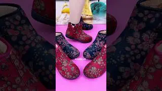 Chinese Super Beautiful Embroidered NewStock Shoes for women 