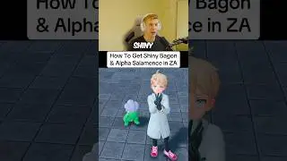 Как получить SHINY Bagon и Alpha Salamence в Pokemon Legends ZA #pokemon