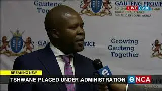 City of Tshwane under administration