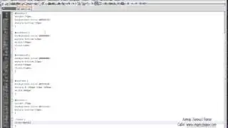 ► CSS базовый курс ( колонки одной высоты ) 33