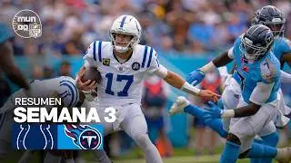 Indianapolis Colts vs. Tennessee Titans | Resumen NFL en espa&ntilde;ol - Semana 3 | NFL Highlights 2025