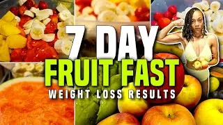 7-дневный фруктовый пост! Потрясающие результаты похудения #FruitFast