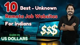 🤑 TOP 10 Websites for Remote Jobs - Earn in US Dollars Without Visa 💸💸#remotejobs #remotejobs2025