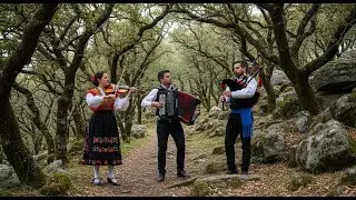 Mountain Coast Steps | Instrumental Iberian Celtic Music with Accordion and Galician Bagpipes