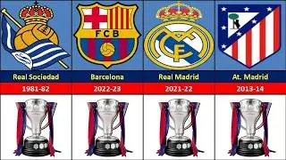 All La Liga Winners (1929&ndash;2025) | Barcelona 2025 Champions