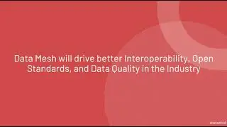 Slides: Architect’s Open-Source Guide for a Data Mesh Architecture