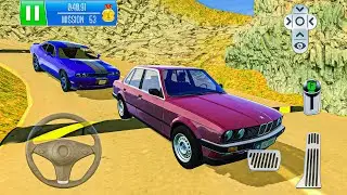 Classic Sedan Car Driving Simulator - Parking Island: Mountain Road - Android Gameplay