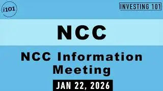 NCC Information Meeting  | Jan 22, 2026