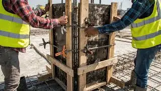 Construction Site Column Shuttering | Easy Step by Step Guide