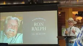 Ron Ralph Celebration of Life, Tom Byrd remarks, County Line BBQ, ATX, 5/18/25