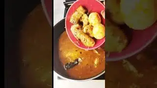 How to cook local palm oil rice #food #cooking #recipe #cooking #food #eating #wildricesalad #fypシ゚