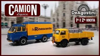 CAMION D'EPOCA De Agostini #1 - Alfa Romeo Mille & OM Leoncino Agip!