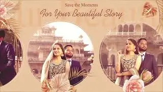 Modern Slideshow Wedding Invitation Video | MOF - 203