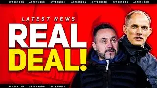 HUGE Manager Update! De Zerbi Wants United! Man United news