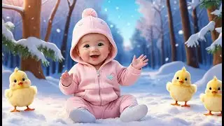 Little Snow Chicks | Fun Winter Learning & Action Video for Toddlers