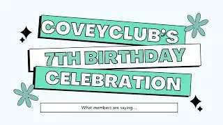 Covey Birthday Testimonials