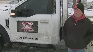 Long-time tow truck driver says weekend winter storms were mild business-wise