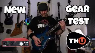 VOLBEAT Heaven Nor Hell - Practice Standing Up. Cort M600 - Scarlett 2i2 into TH-U amp sim Test.