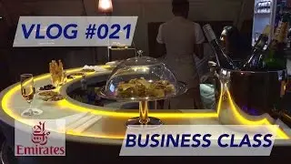 Emirates A380 Business Class Taipei to Dubai - Amazing NEW Lounge Experience [1080p60]
