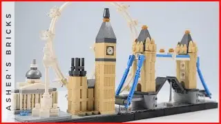 Unboxing LEGO Architecture London Skyline Building Set 21034 - Speed Build