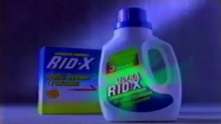 Retro Ultra Rid X Concentrated Liquid Septic System Treatment Commercial 1995