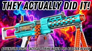 Пена &mdash; Великолепная цепная метательная пуля! (Обзор бластера Adventure Force Tactical Strike Boxe...