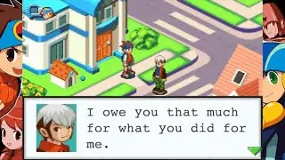 MegaMan Battle Network 3 - Lan Sulking and Chaud being a bro (PS4)