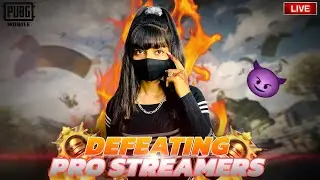 Live Game Defeating pro streamer||NPL Ayesha Gaming#pubgLivestream#girlstreamer