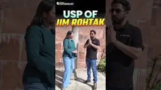 What Makes IIM Rohtak's IPM Program Unique? 🤔 | Must Watch | #shorts