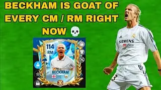 DAVID BECKHAM 🤯 REVIEW FC MOBILE GOAT OF EVERY CM/RM || TOTS EVENT BECKHAM IS BEAST || FC MOBILE 25 