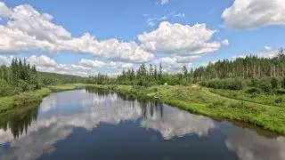 Река Пеледуй в Ленском районе Якутии