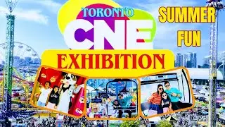 CNE Exhibition Toronto || Thrilling Rides || Magic Show || Full Fun || Amit Swethana World