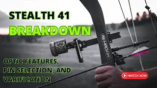 Dark Owl Archery Stealth41 Archery Scope | MOST CUSTOMIZABLE ARCHERY SCOPE!