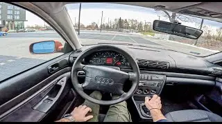 1995 Audi A4 B5 |1.8 20V 125 HP| POV Test Drive