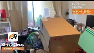 Before & After End of Lease Rubbish Removal in Sydney
