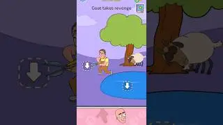 Goat takes revenge🐐 #shorts #3dgames #playgames #funnygameplay #gameplay #gamelover #gaming