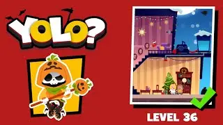 DEATHIGNER or YOLO? Gameplay Level 36 solution