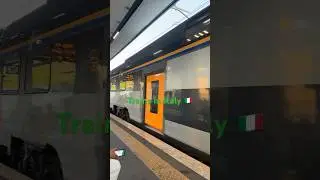 Trains in Rome Italy 🇮🇹#highspeedtrain #train #italy #travel #romeitaly #railway #italytrain