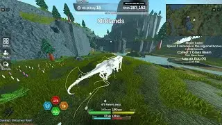 Dinosaur simulator blinding white shant skin showcase