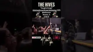 The Hives &ldquo;Enough is Enough&rdquo;@hobhouston Houston Tx 9-09-27
