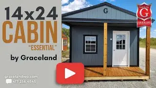 😎Custom 🔎14x24 Cabin by Graceland 