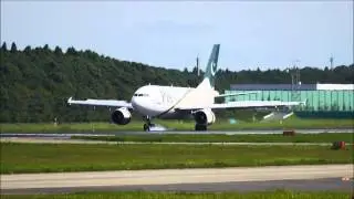 Airbus310　PakistanAirLines　３４R　Landing　NRT