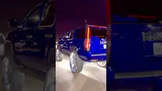 HOMIE BROUGHT OUT THE ESCALADE LAST NIGHT 🔥🔥 #34s #amaniforged #jccustomandaudio