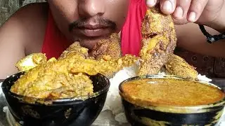 ASMR MUKBANG||Dehati Fish Curry With Spice Gravy#Rajeshbhaueating#mukbang#fishcurry#asmreating