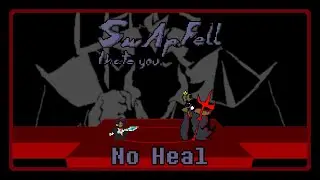 SwApFell: I Hate You. - asgore fight no heal ( peacemaker )